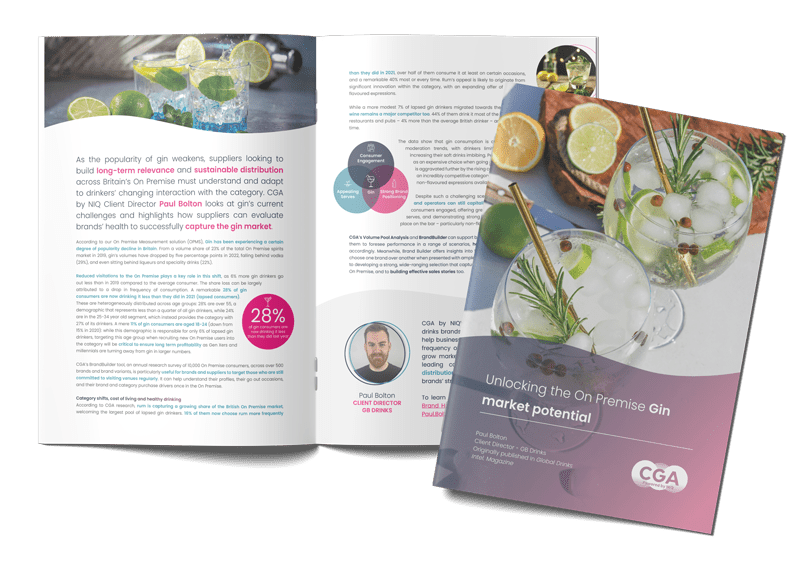 Inline image 1 for Unlocking the On Premise Gin market potential