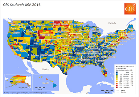 Bild des Monats: Kaufkraft USA