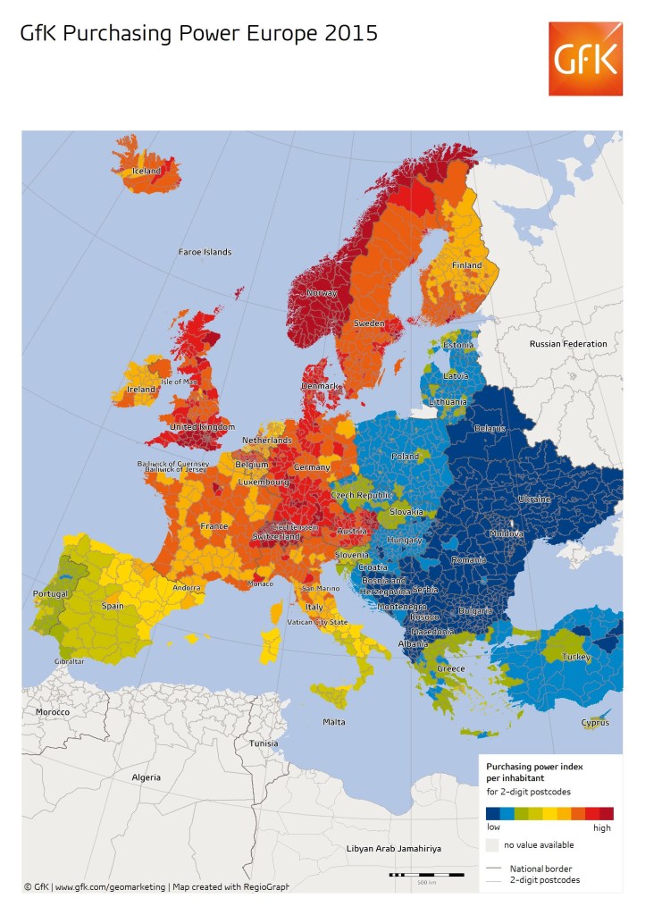 Imagen principal de El poder adquisitivo en España se acerca a la media Europea