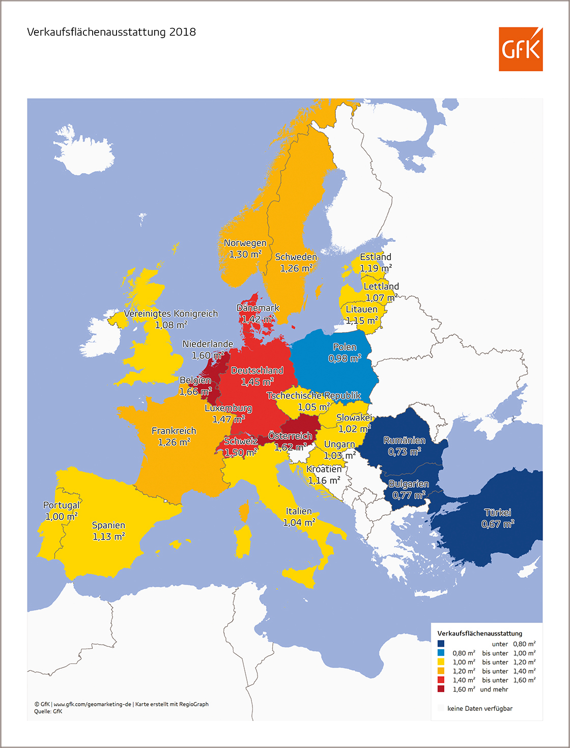 Bild im Inhalt 3 zu Bild des Monats: Verkaufsfl&auml;chenausstattung, Europa 2018
