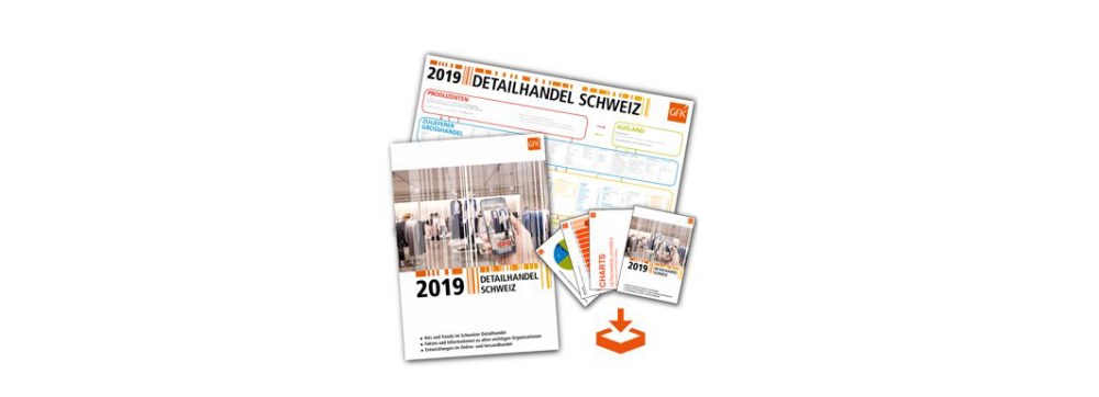Hero-Bild zu Dokumentation Detailhandel Schweiz 2019: jetzt verfügbar!
