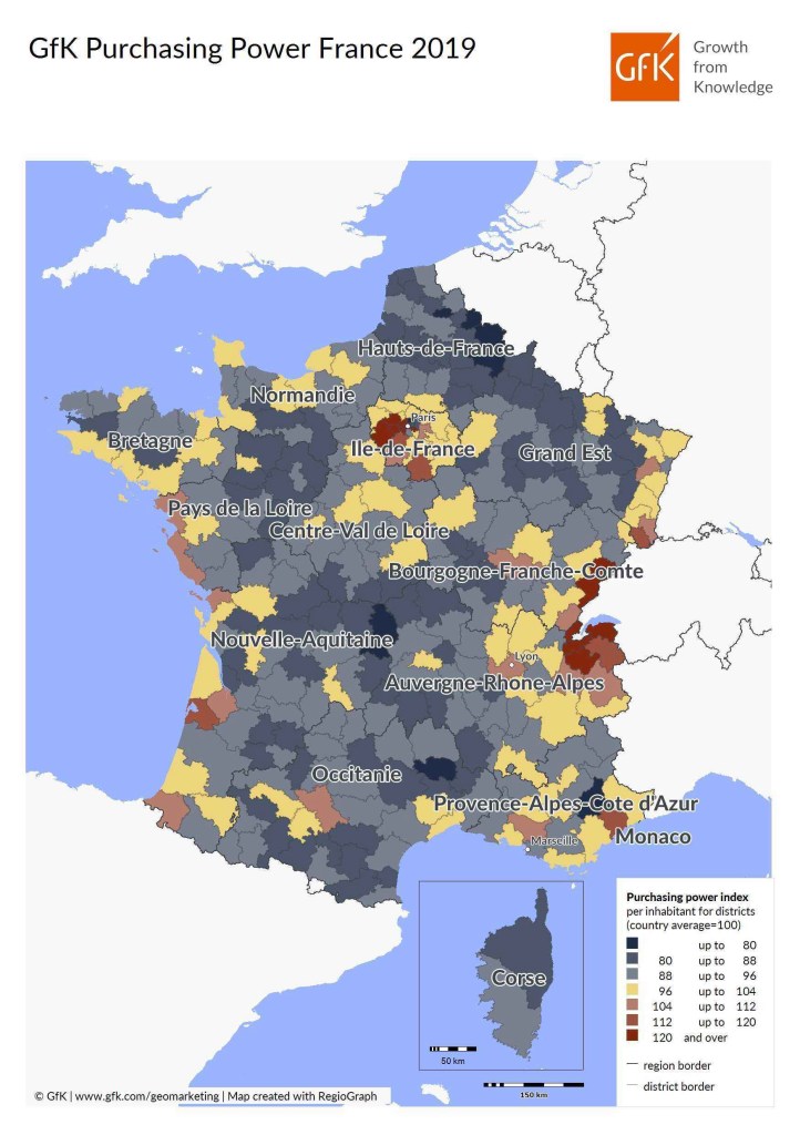 Image principale de Statistiques pouvoir d’achat Europe, analyse marchés – GfK