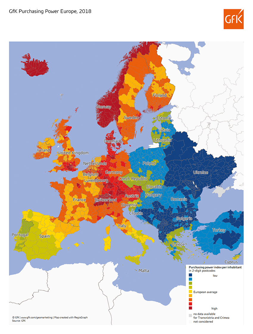 Inline image 1 for Magazinele de retail din Europa: Cea mai mare creștere 2019 în România și Lituania