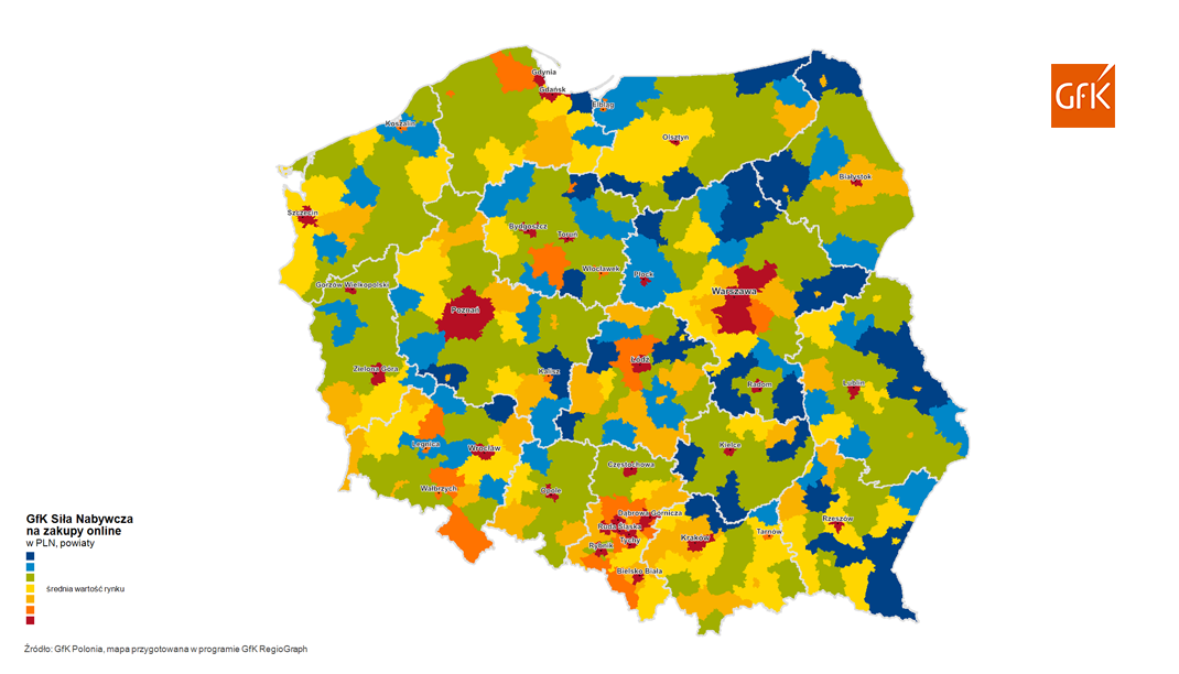 Inline image 1 for Zakupy online – lokalne różnice w wydatkach | GfK