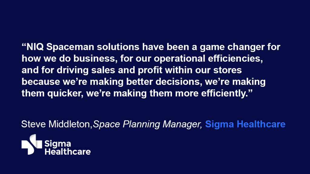 &ldquo;NIQ Spaceman solutions have been a game changer for how we do business, for our operational efficiencies, and for driving sales and profit within our stores because we&rsquo;re making better decisions, we&rsquo;re making them quicker, we&rsquo;re making them more efficiently.&rdquo;