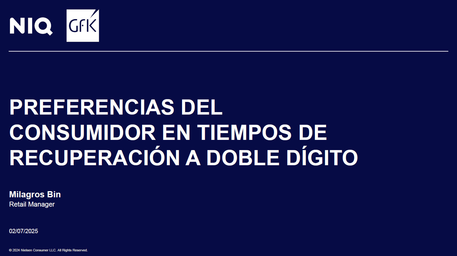 Imagen dentro del contenido 2 de NIQ en Electronics Home Argentina 2025