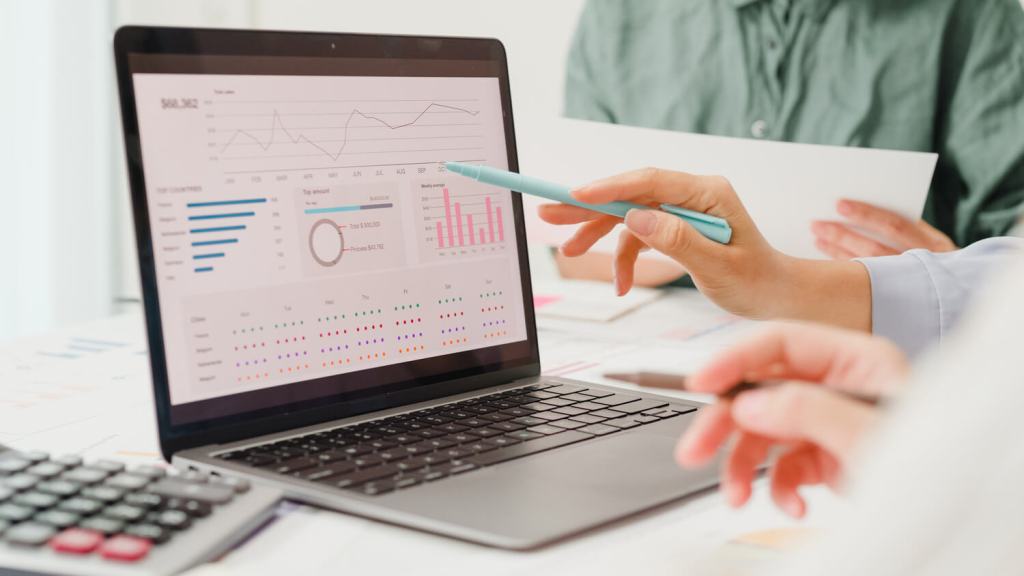 Graph on screen