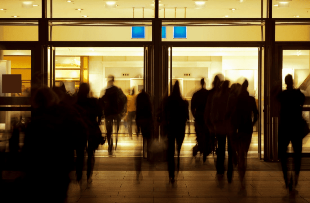 people walking